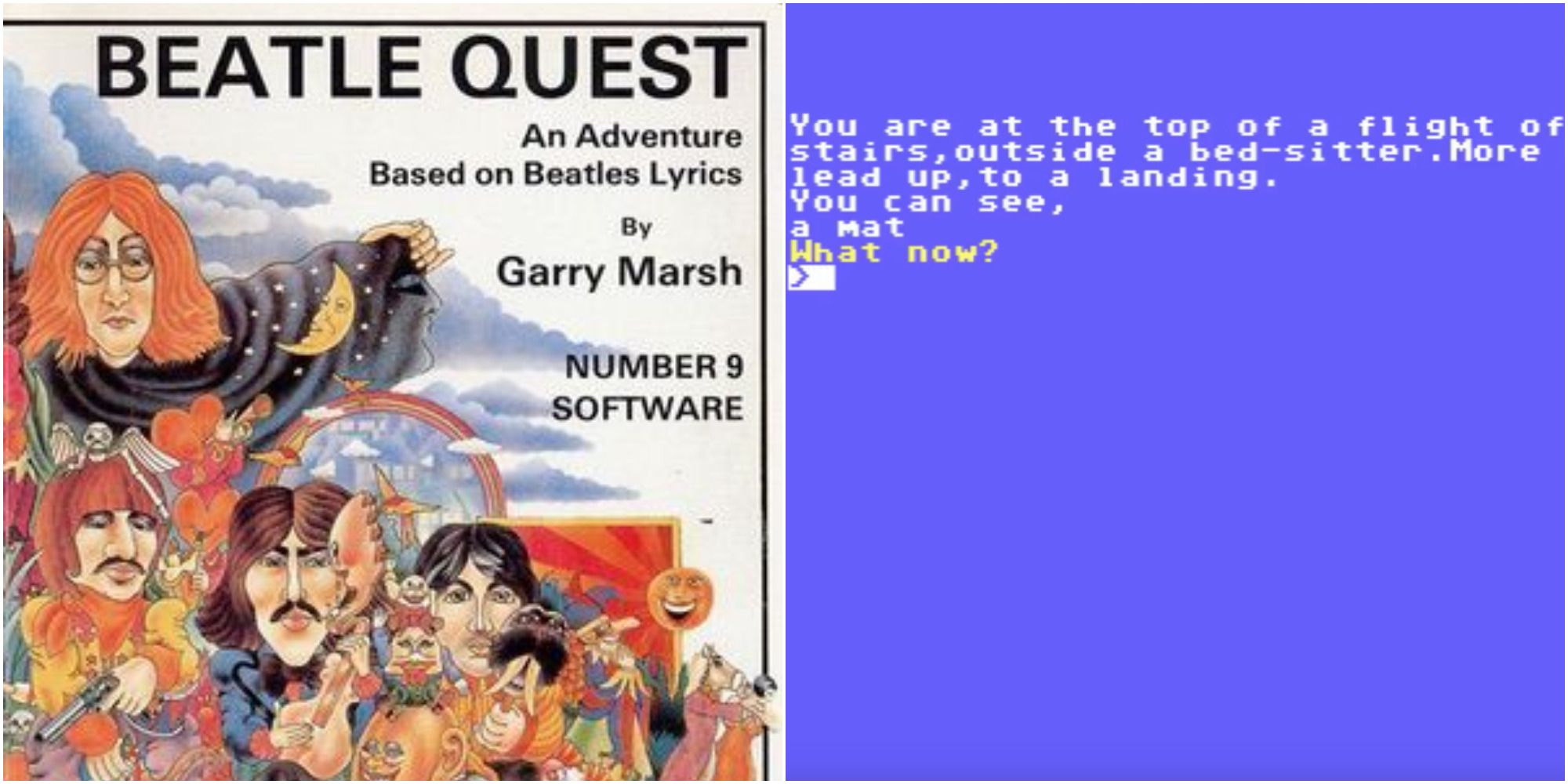 beatle quest cover & gameplay
