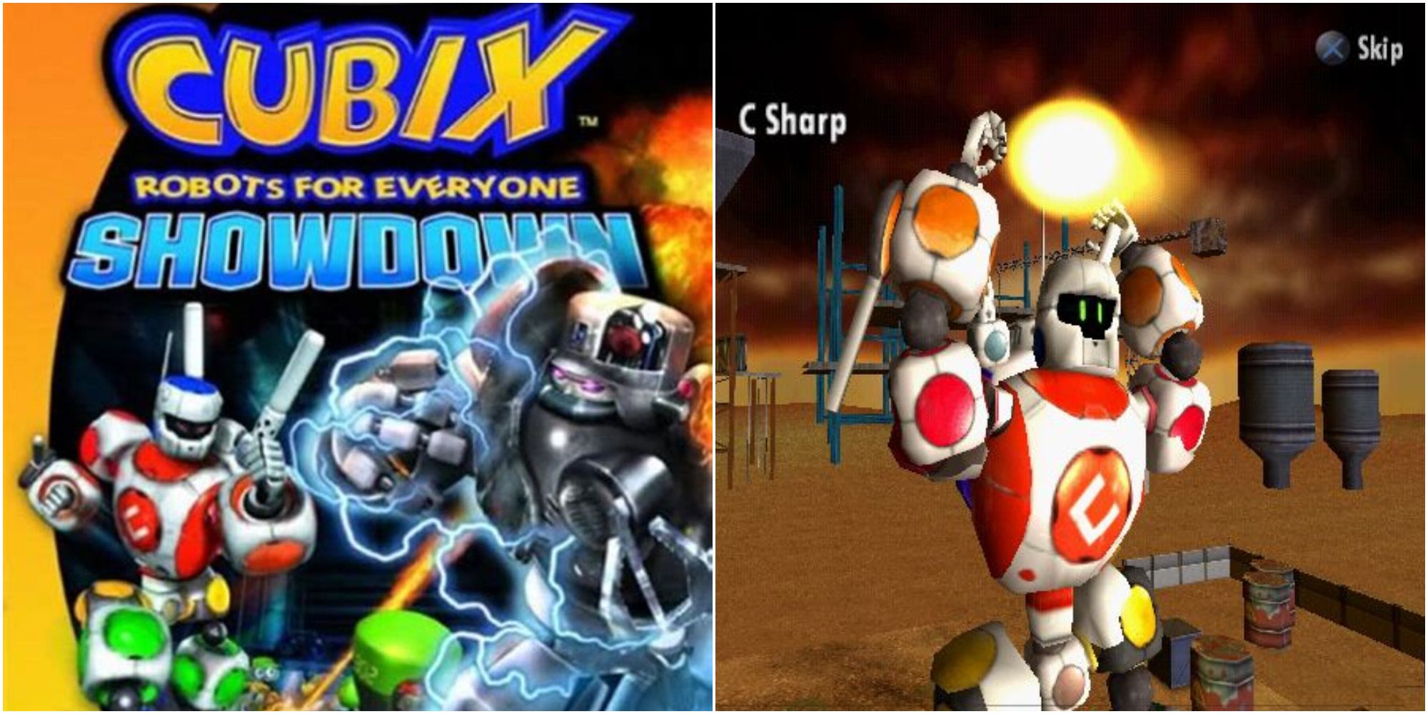 cubix showdown cover & gameplay