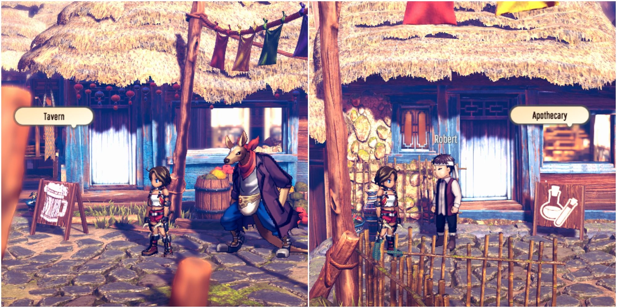 eiyuden chronicle rising tavern and apothecary collage