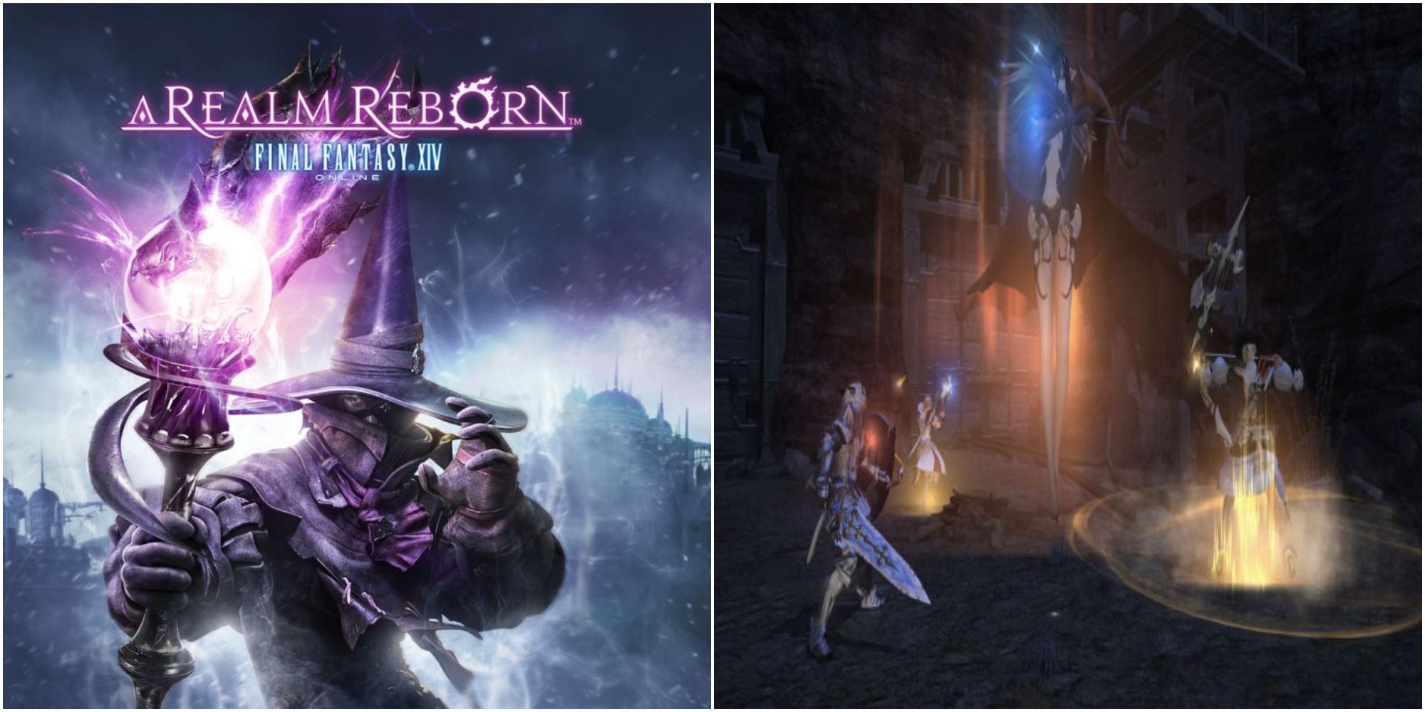 final fantasy xiv cover & gameplay