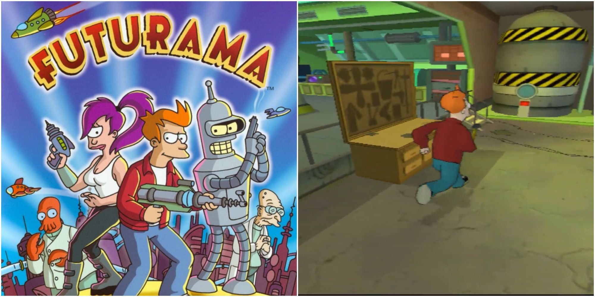 futurama cover & gameplay