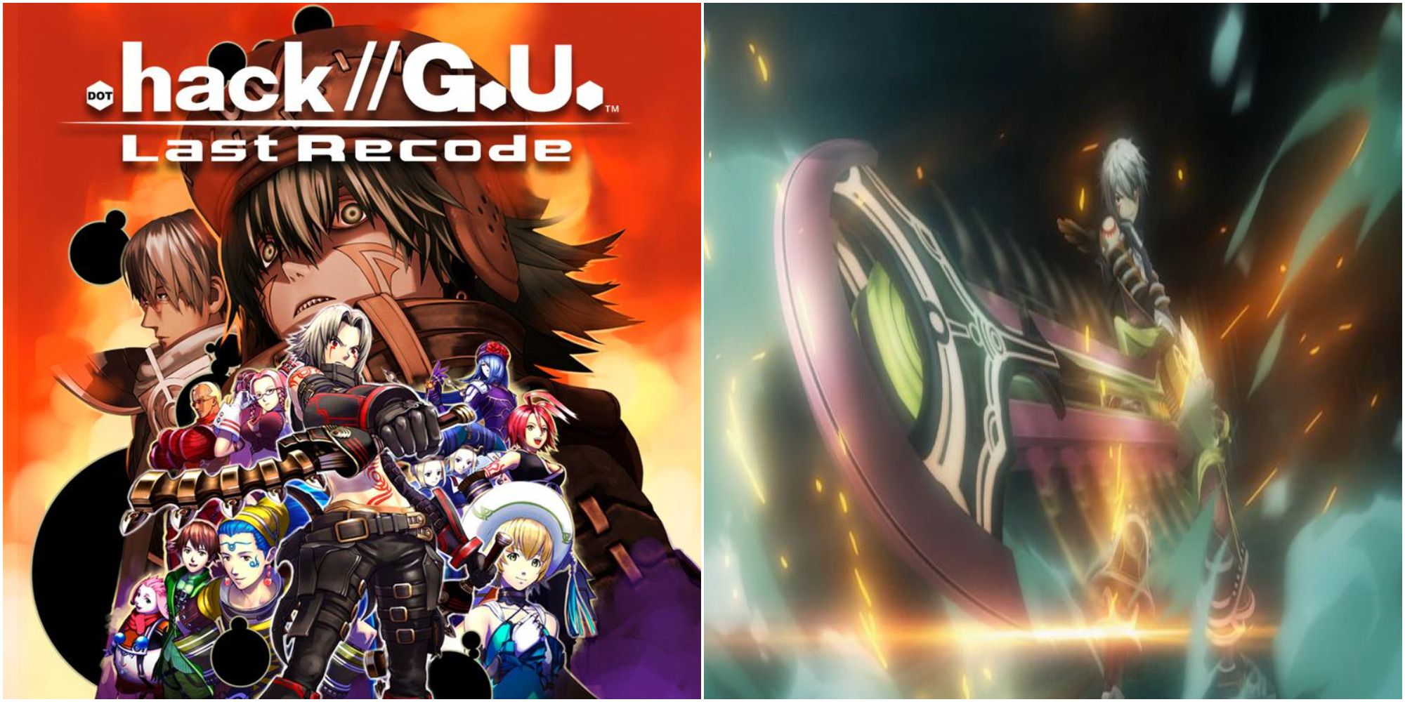 .hack G.u. Las Recode cover & gameplay