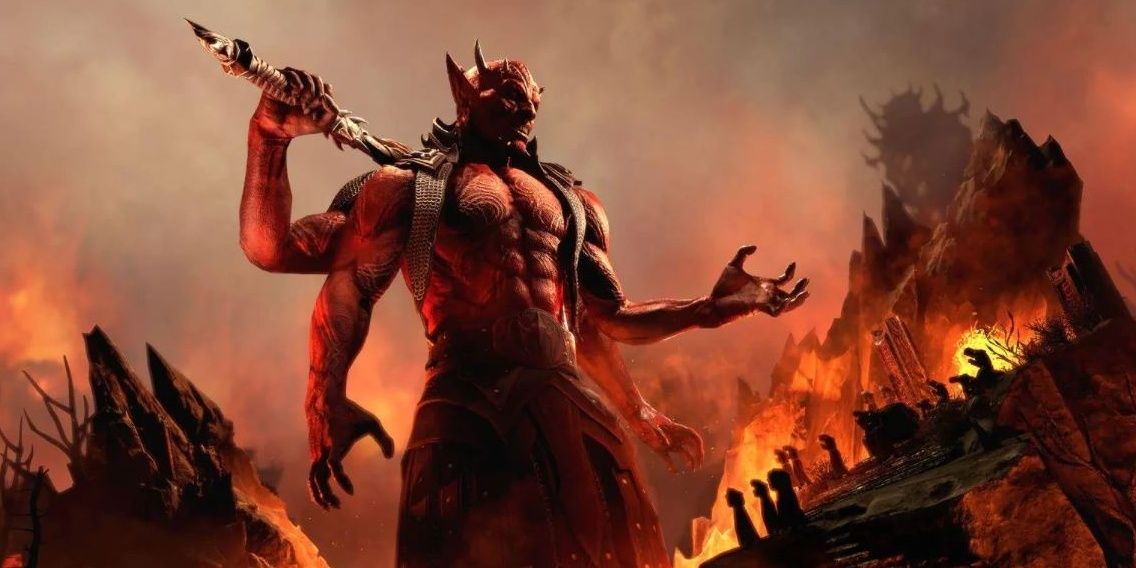Mehrunes Dagon from the Elder Scrolls series