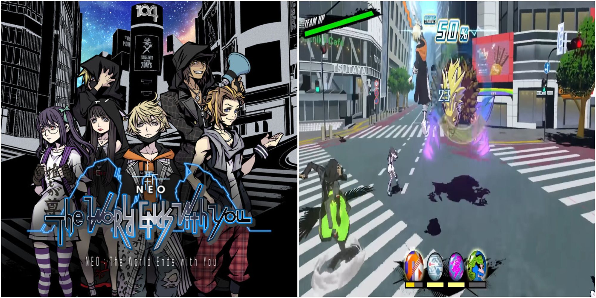 neo twewy cover & gameplay