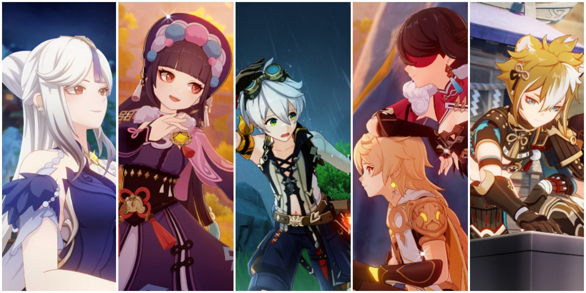 Genshin Impact Character Hangout Quests Endings Rewards Achievements Genshin Ships