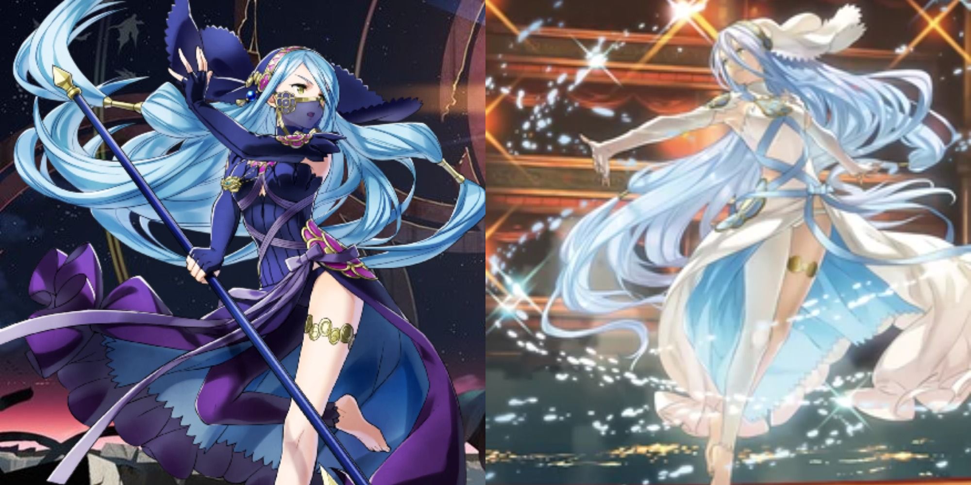 Fire Emblem Fates Azura Blue Conquest Revelations Lady of Ballads