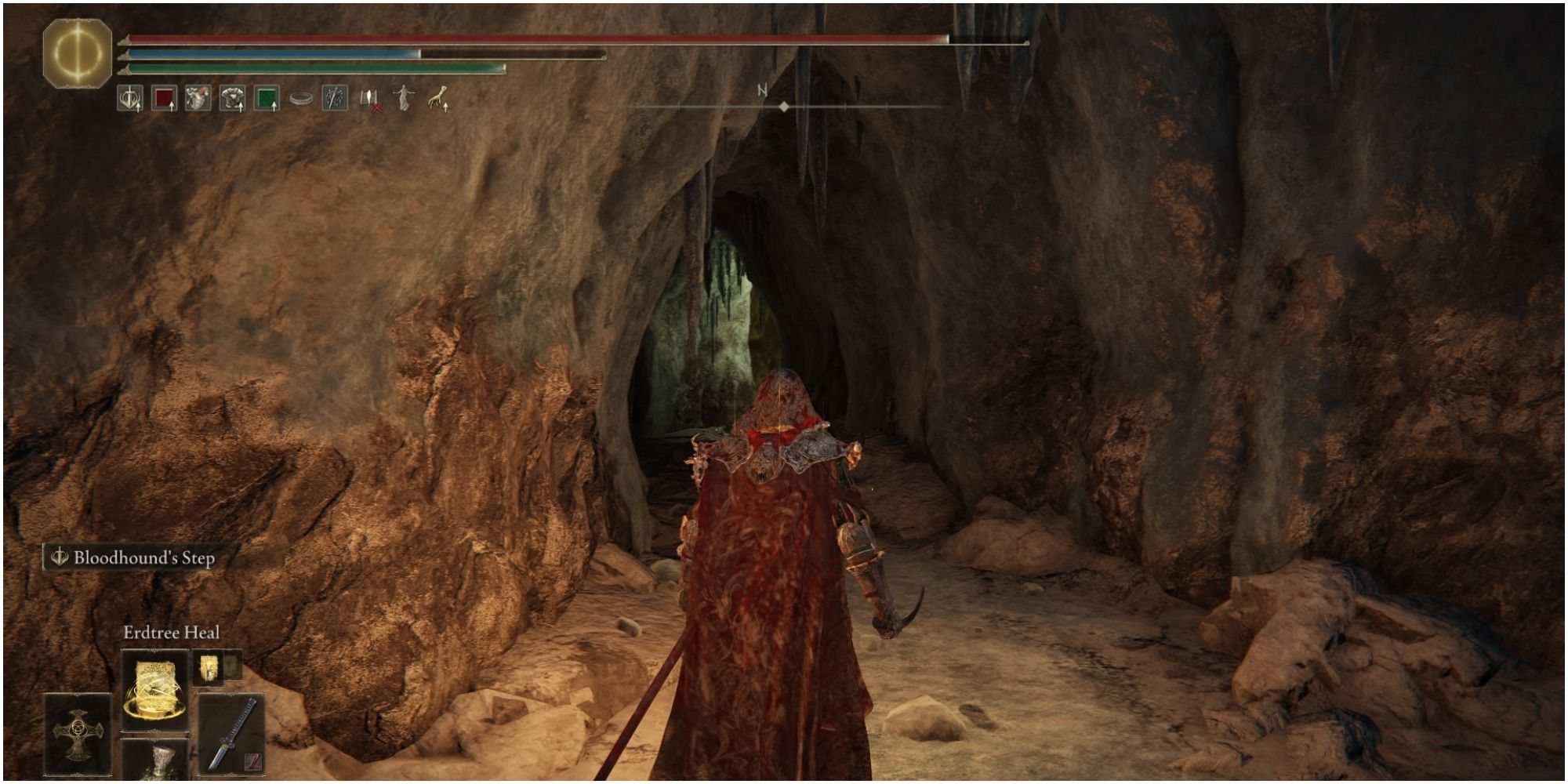 Dropping down to the final floor.