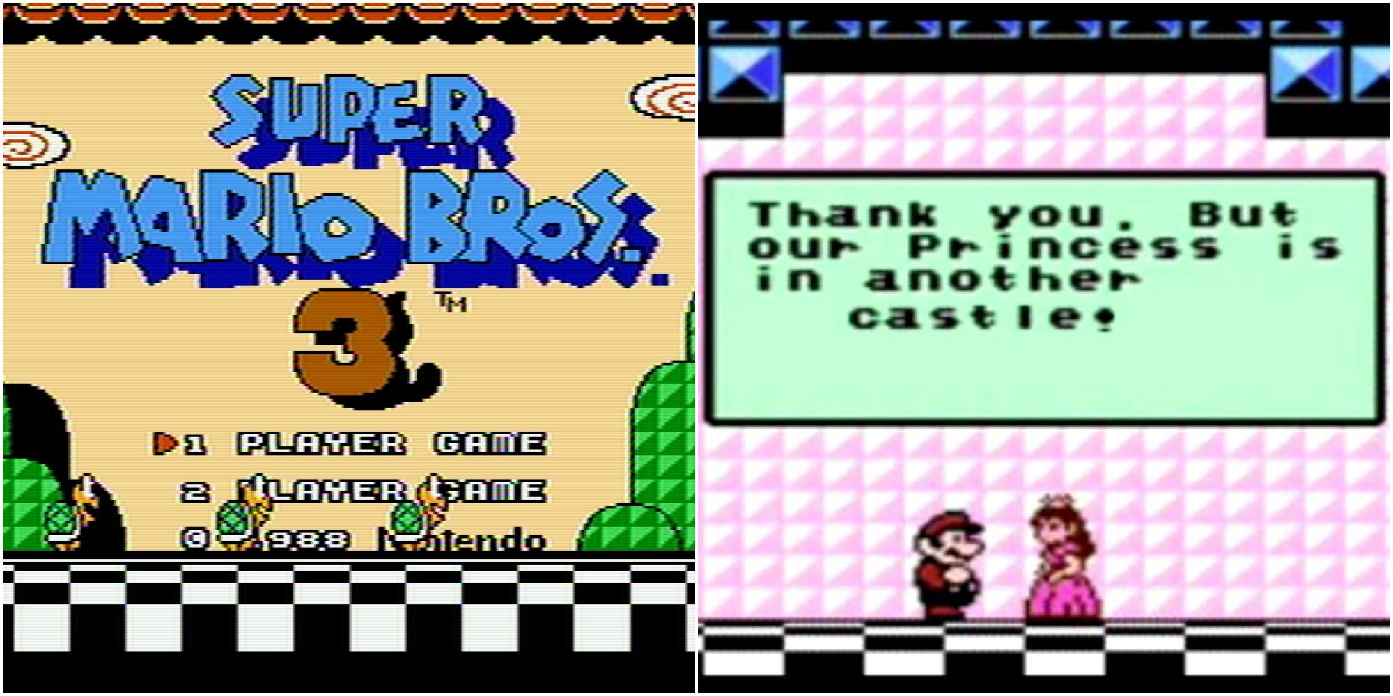 Peach teasing Mario