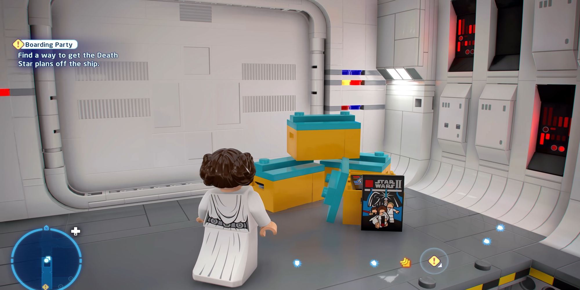star wars art cover with leia