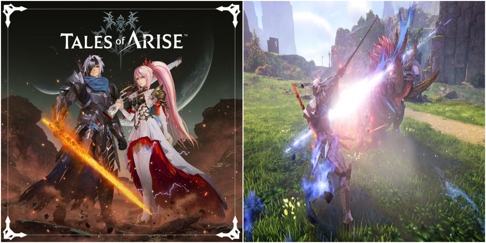 tales of arise cove & gameplay