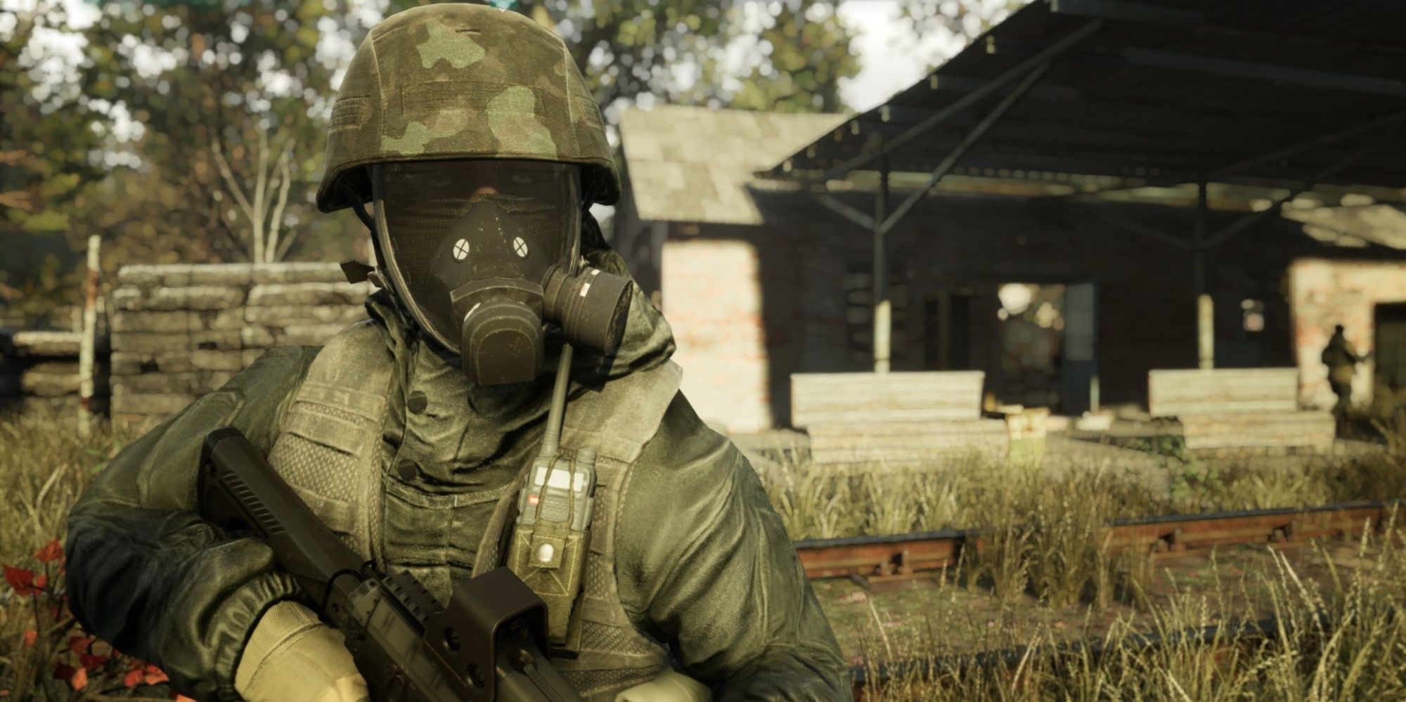 Chernobylite: NAR Soldier Patrolling Around The Zone