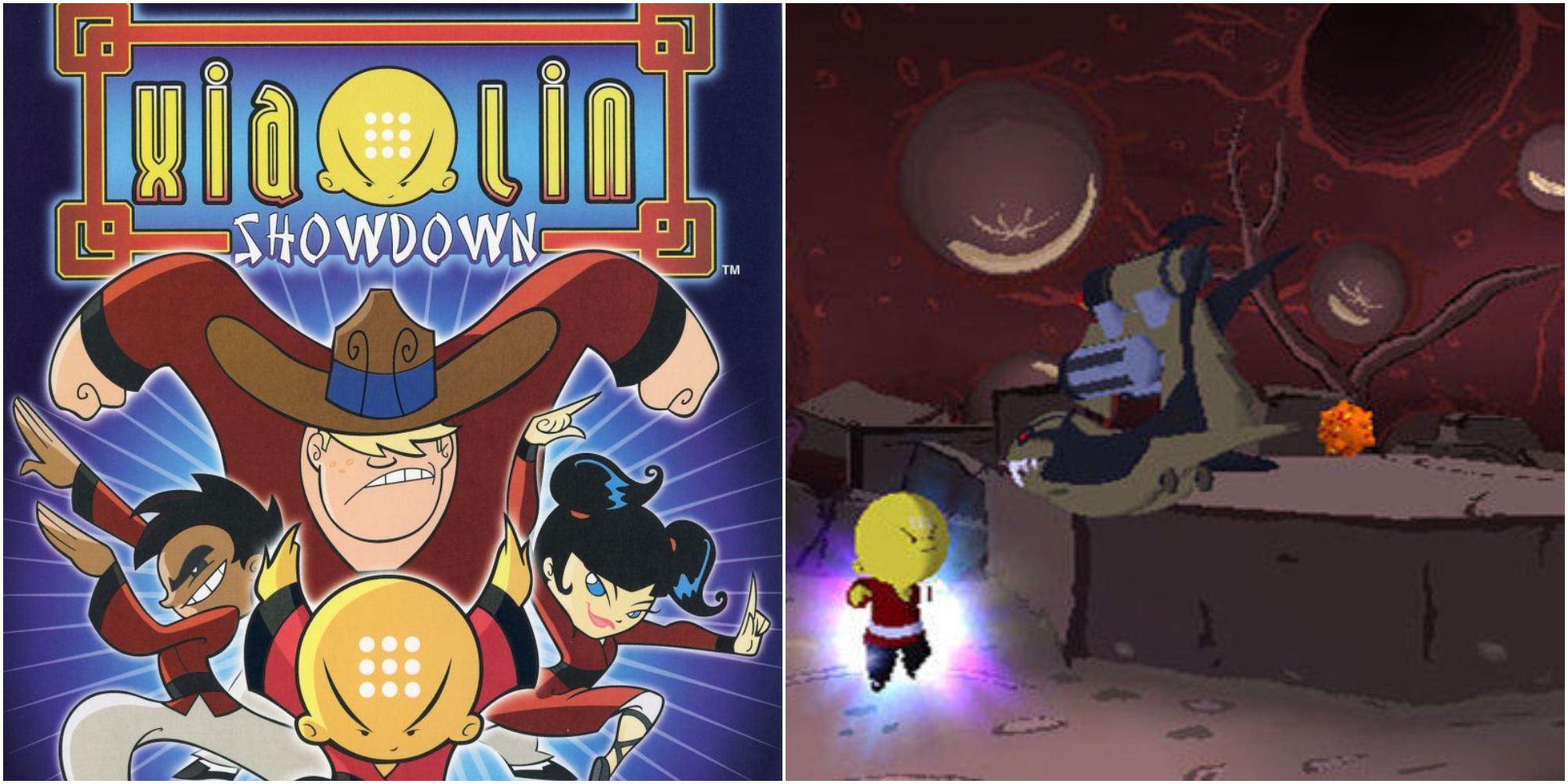 xiaolin showdown ps2 cover & gameplay