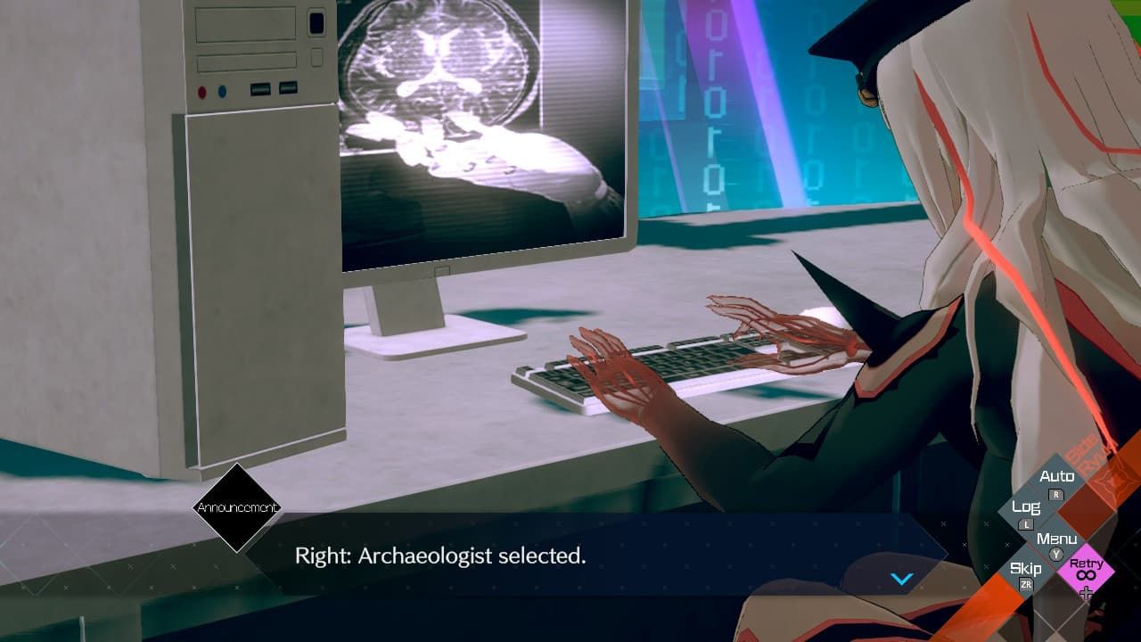 AI The Somnium Files Nirvana Select The Archaelogist Power