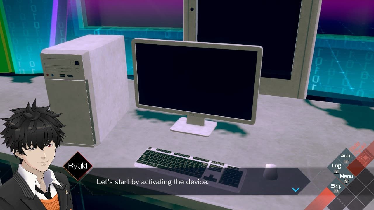 AI The Somnium Files Nirvana Start With Activating The Device