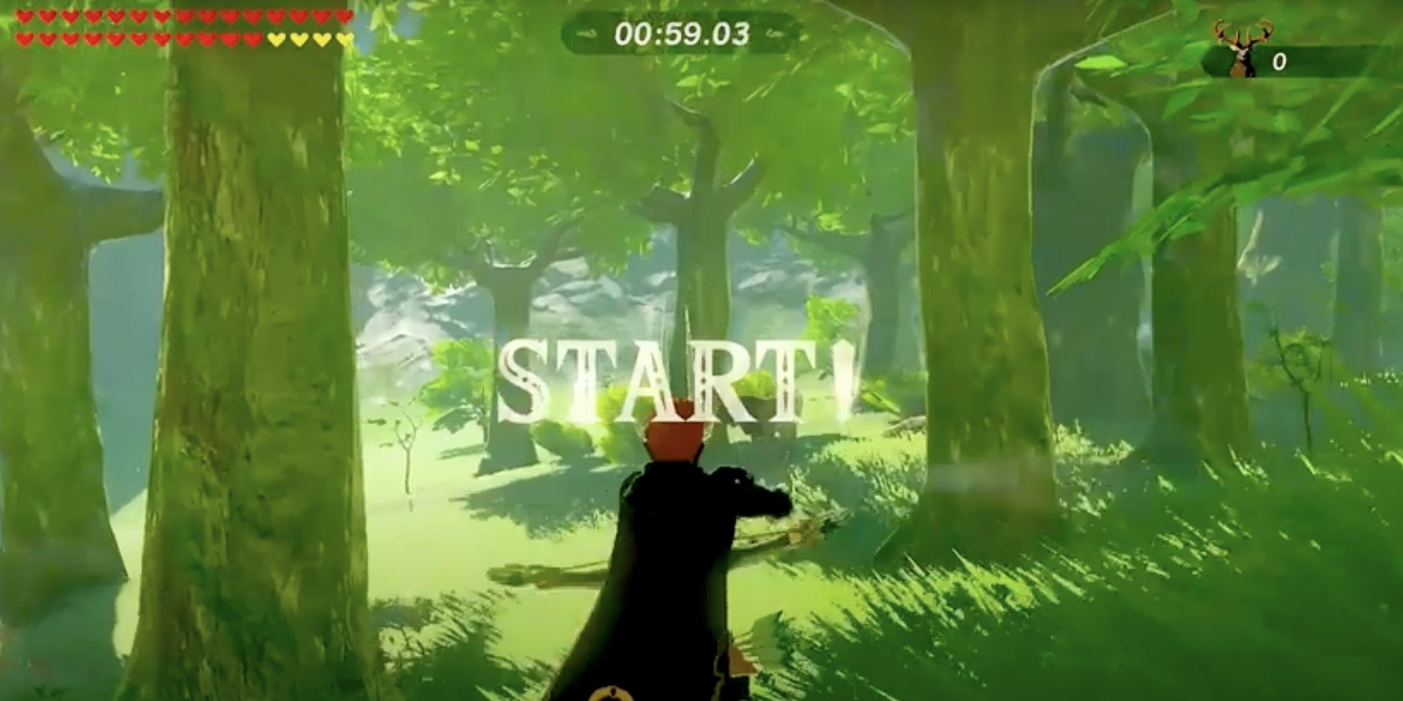 BOTW Mini Game Deer Hunting