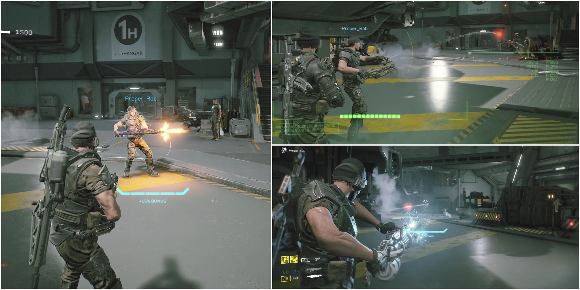 Aliens: Fireteam Elite - Heavy Weapon Comparisons With Volunteer Test Subject