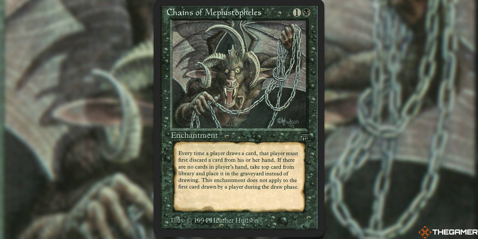 Chains of Mephistopheles Magic: The Gathering card