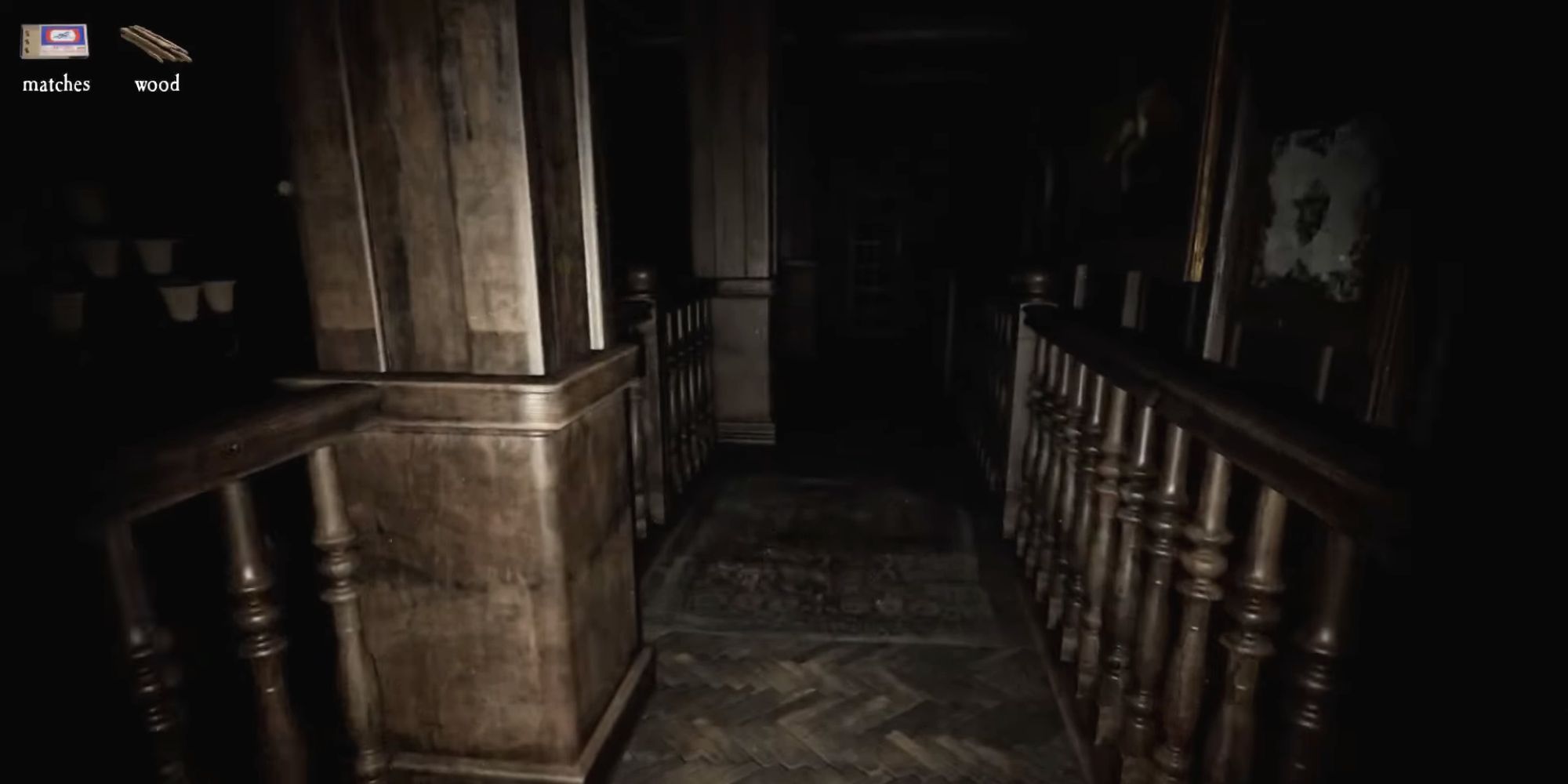 A hallway area in the Dolls level of Pacify