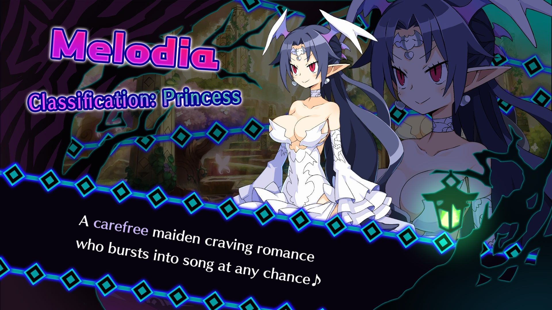Disgaea 6 - Melodia info screen