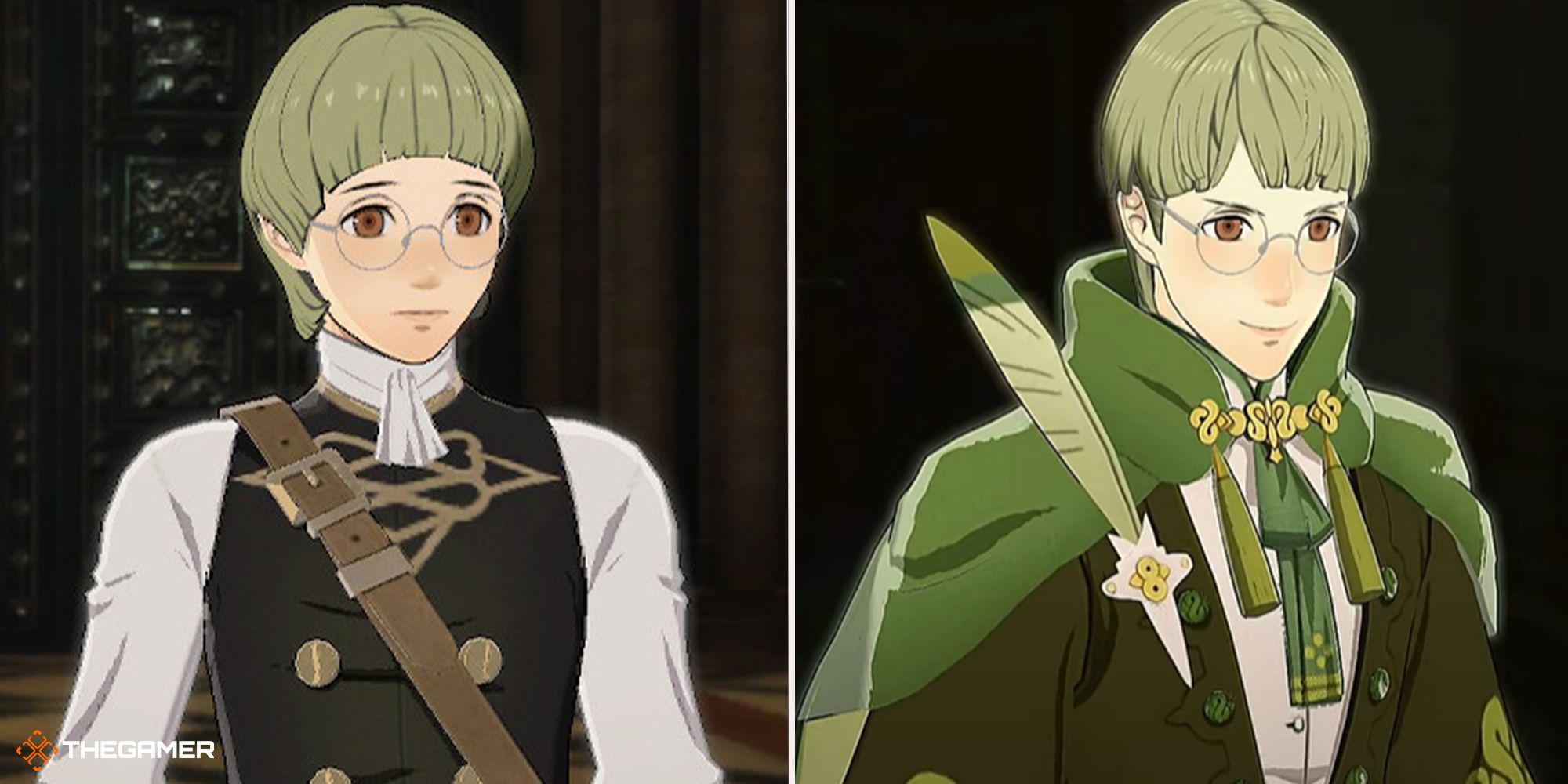 Fire Emblem Three Houses - Ignatz pre- and post-timeskip