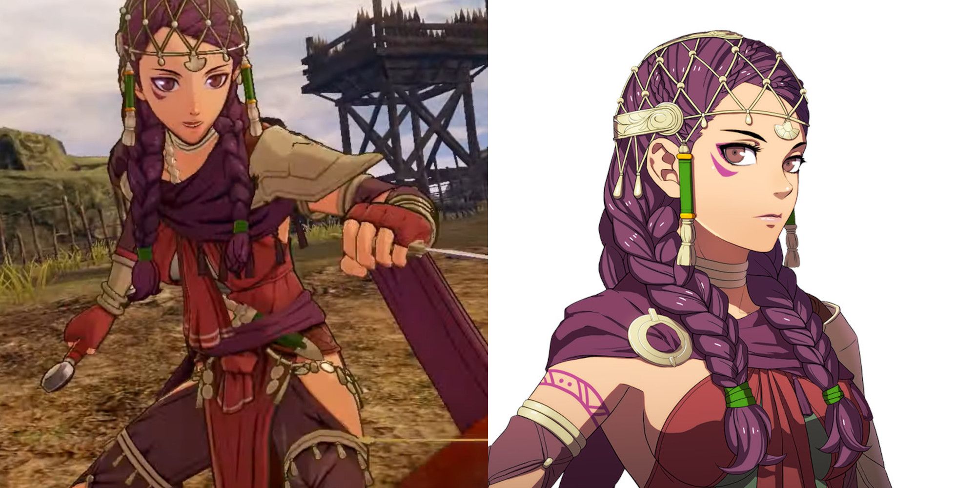 Petra from Fire Emblem Warriors Three Hopes