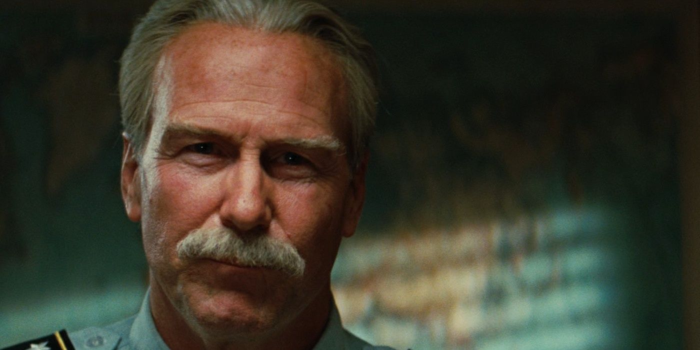 General Ross and his mustache.