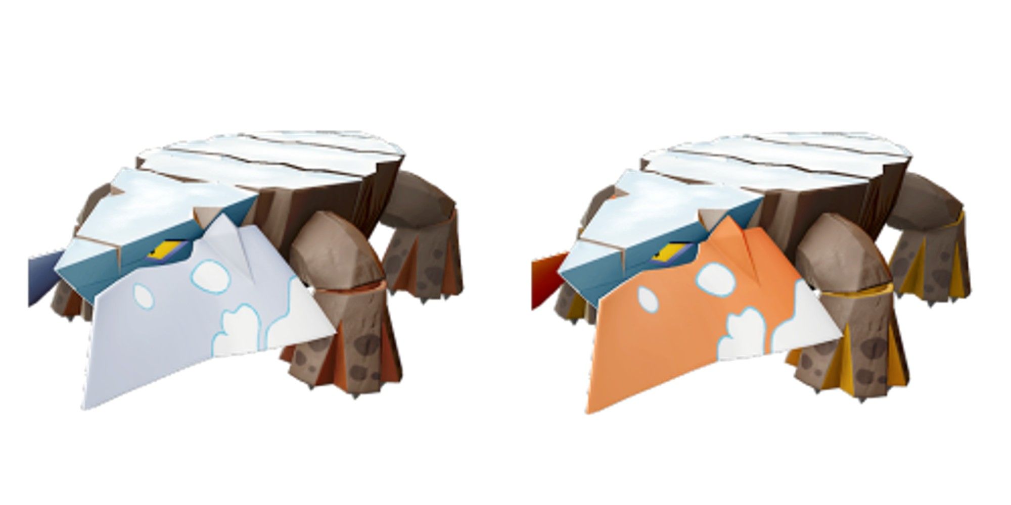 Pokemon: The Two Colors Of Snowplows Of The Hisui Region