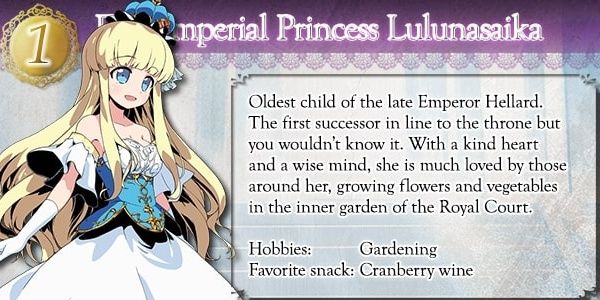 First Imperial Princess Lulunasaika