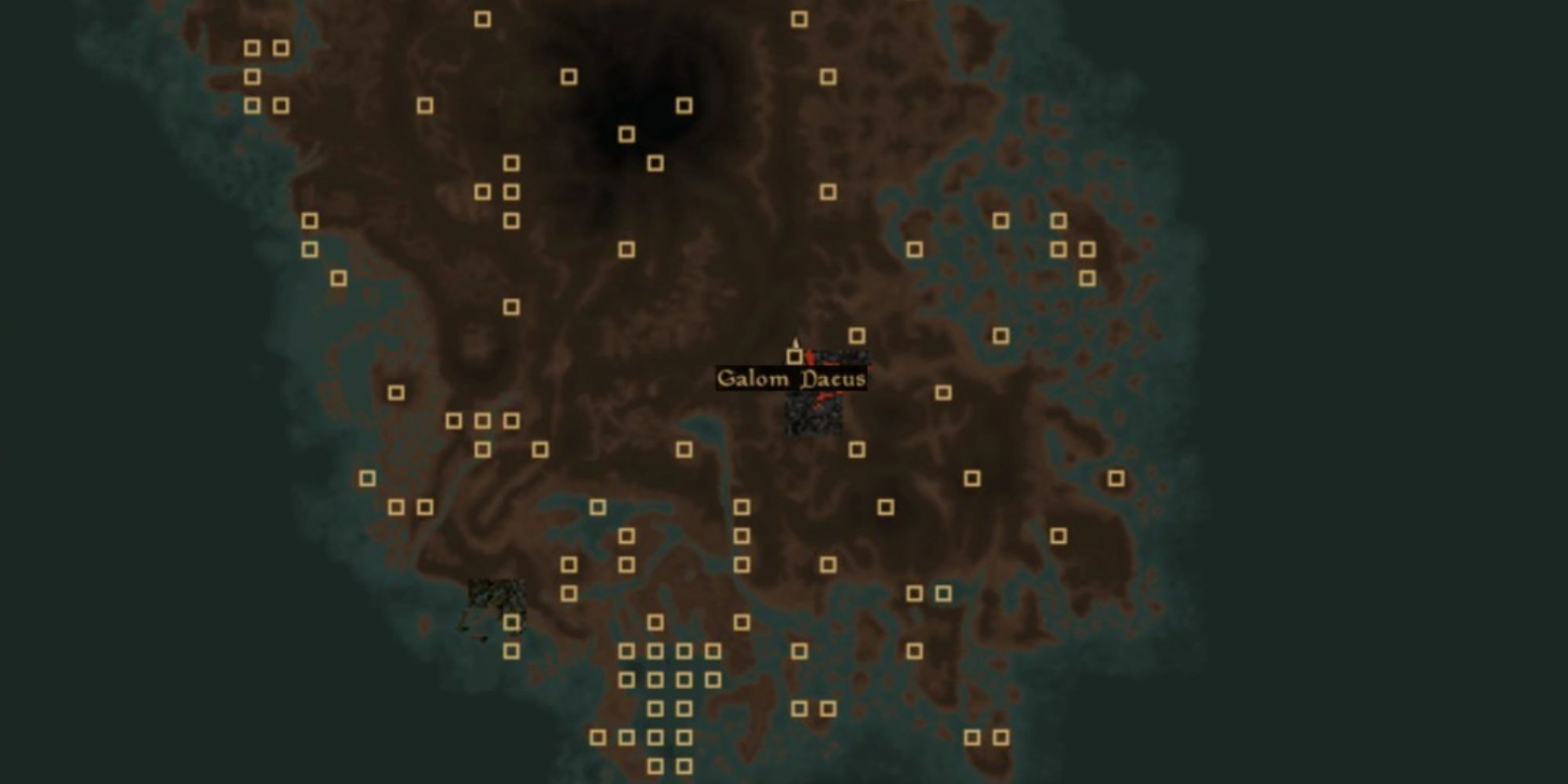 Morrowind Galom Daeus On The Map