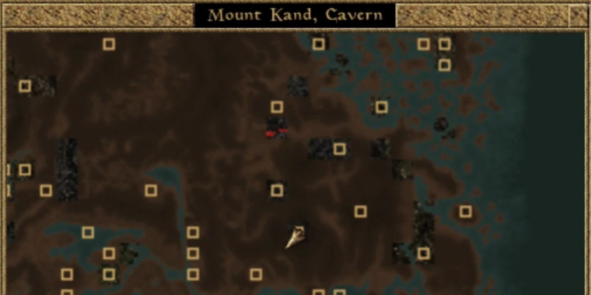Morrowind Mount Kand Cavern On The Map