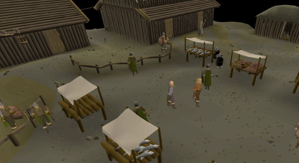 OSRS screenshot of Rellekka
