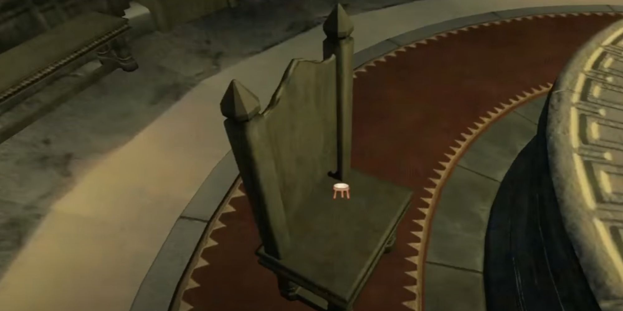 Oblivion Character Sitting Down In Chair