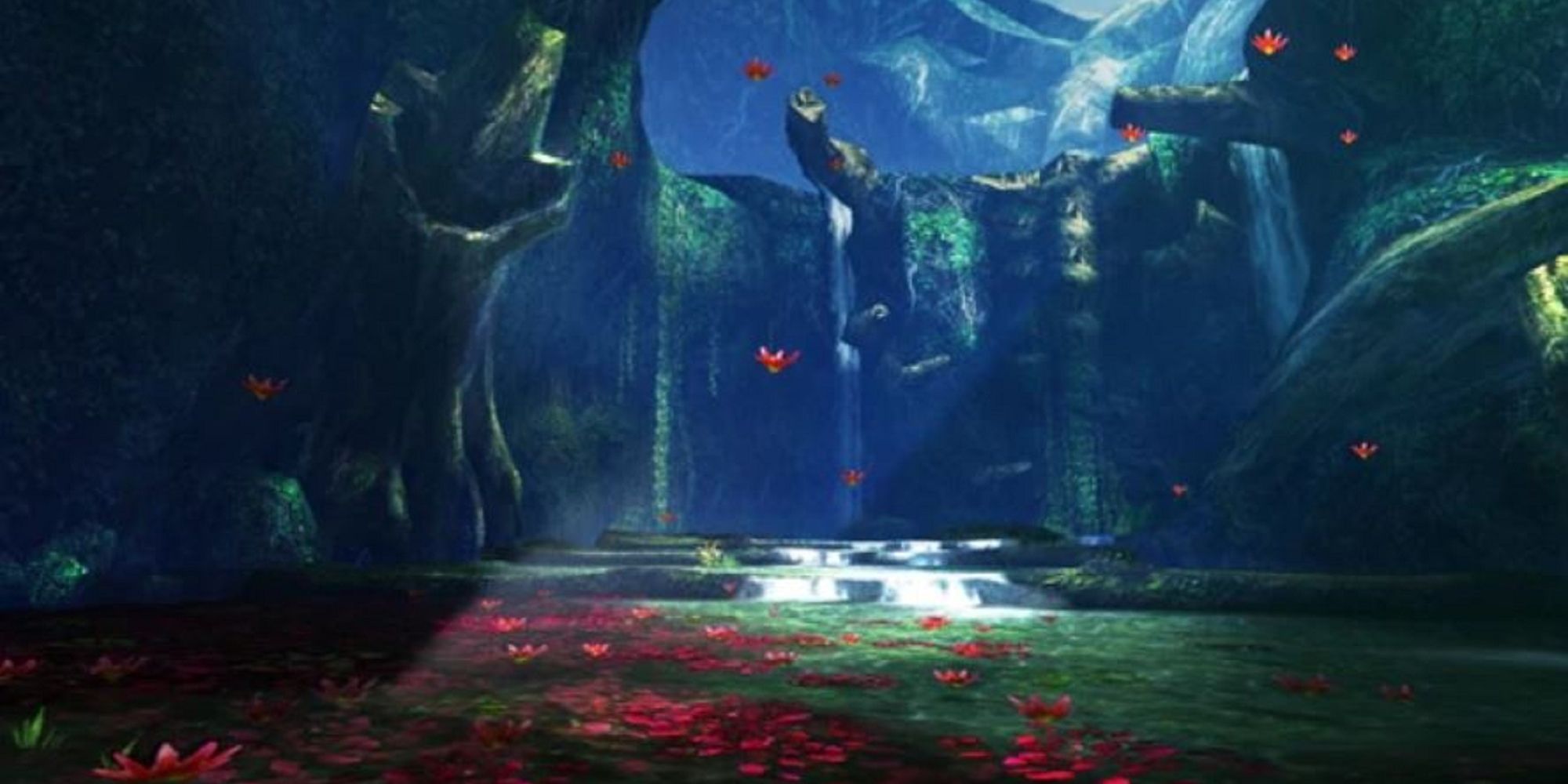 Primal Forest At Night