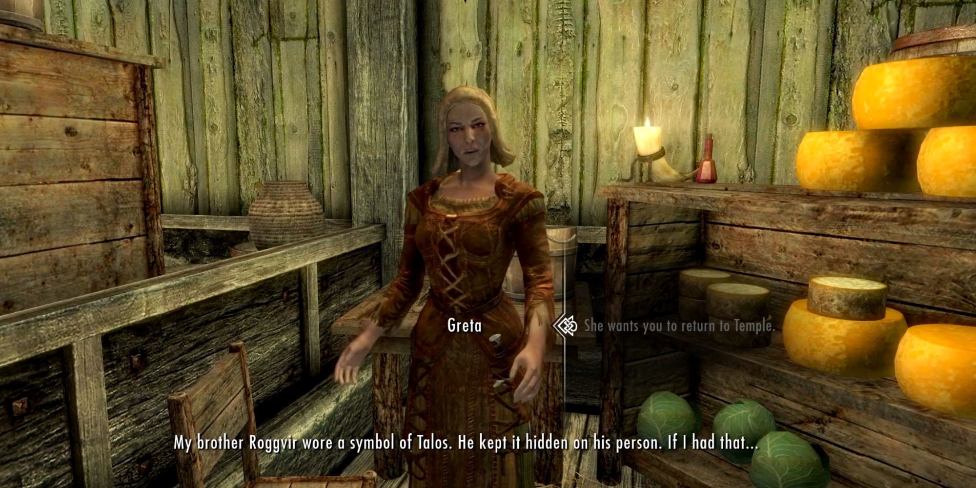 Greta of Solitude requests Dragonborn to retrieve her brother's amulet