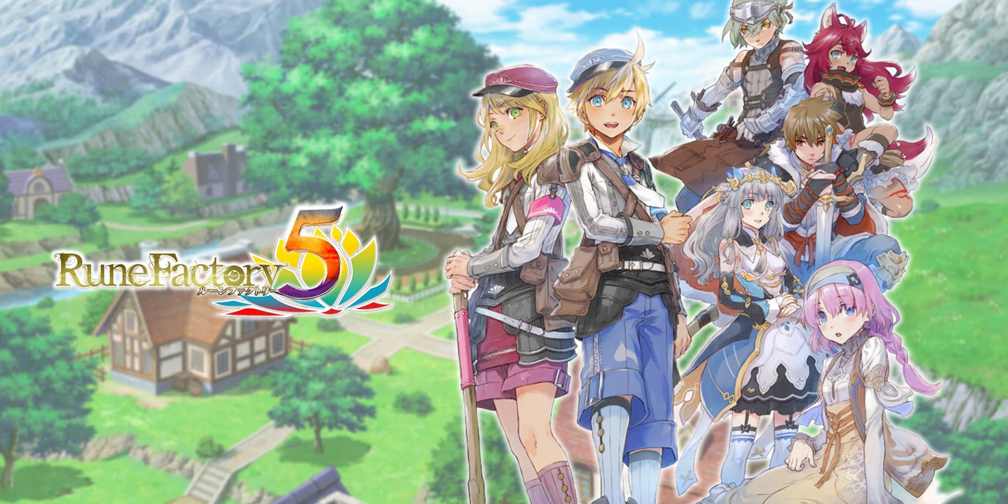 Rune Factory 5 Cover