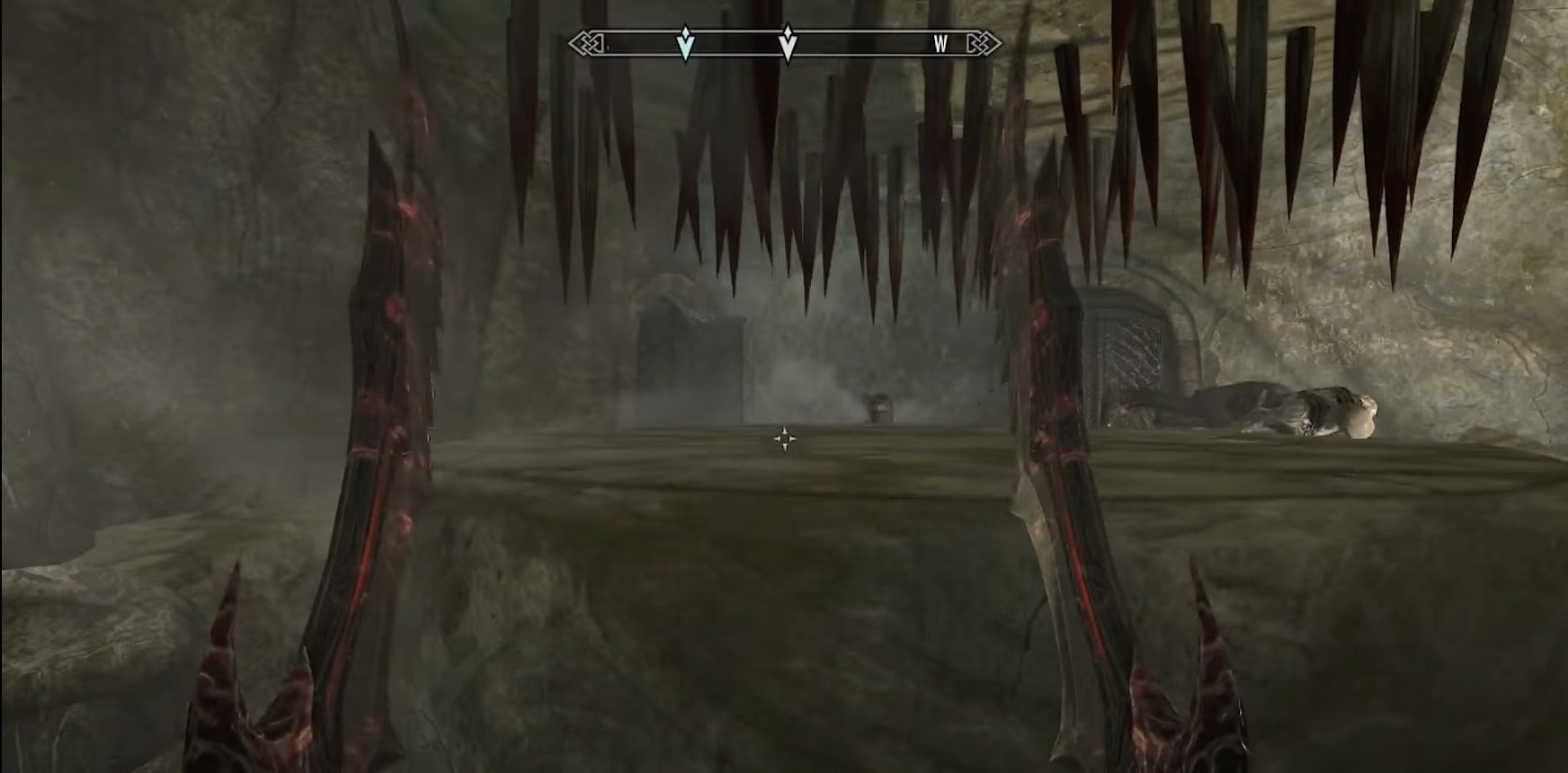 Skyrim Activating the platform booby trap 