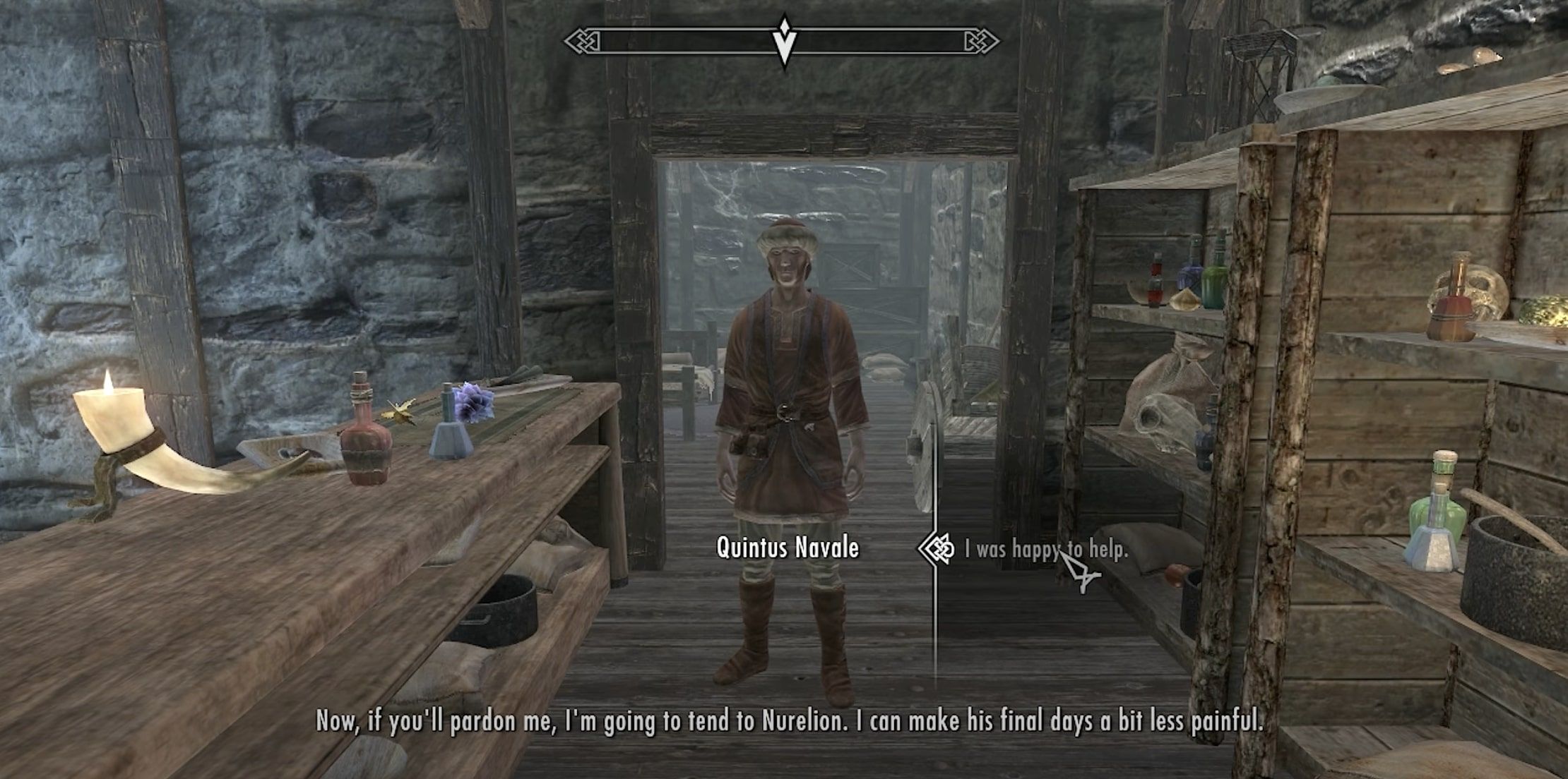 Skyrim Speak to Quintus for a greater reward
