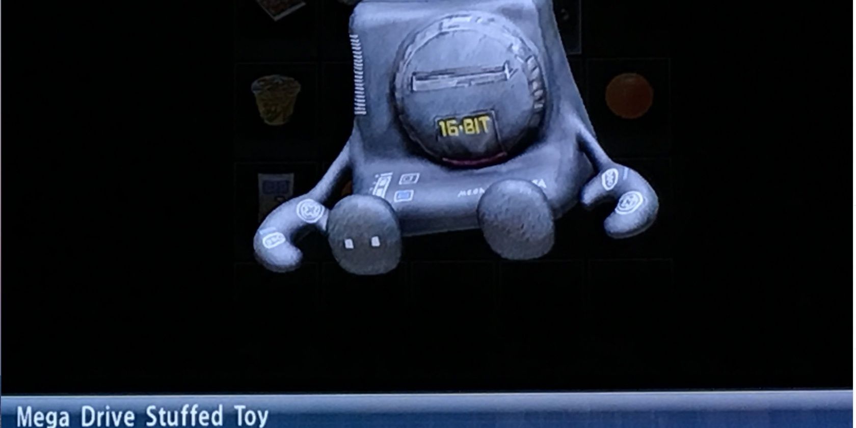 Yakuza 6 Sega Genesis Stuffed Toy Easter Egg