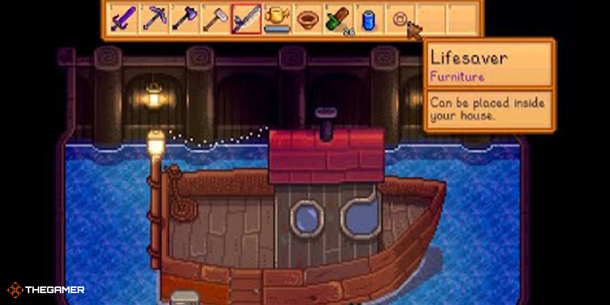 Stardew Valley - location of Lifesaver