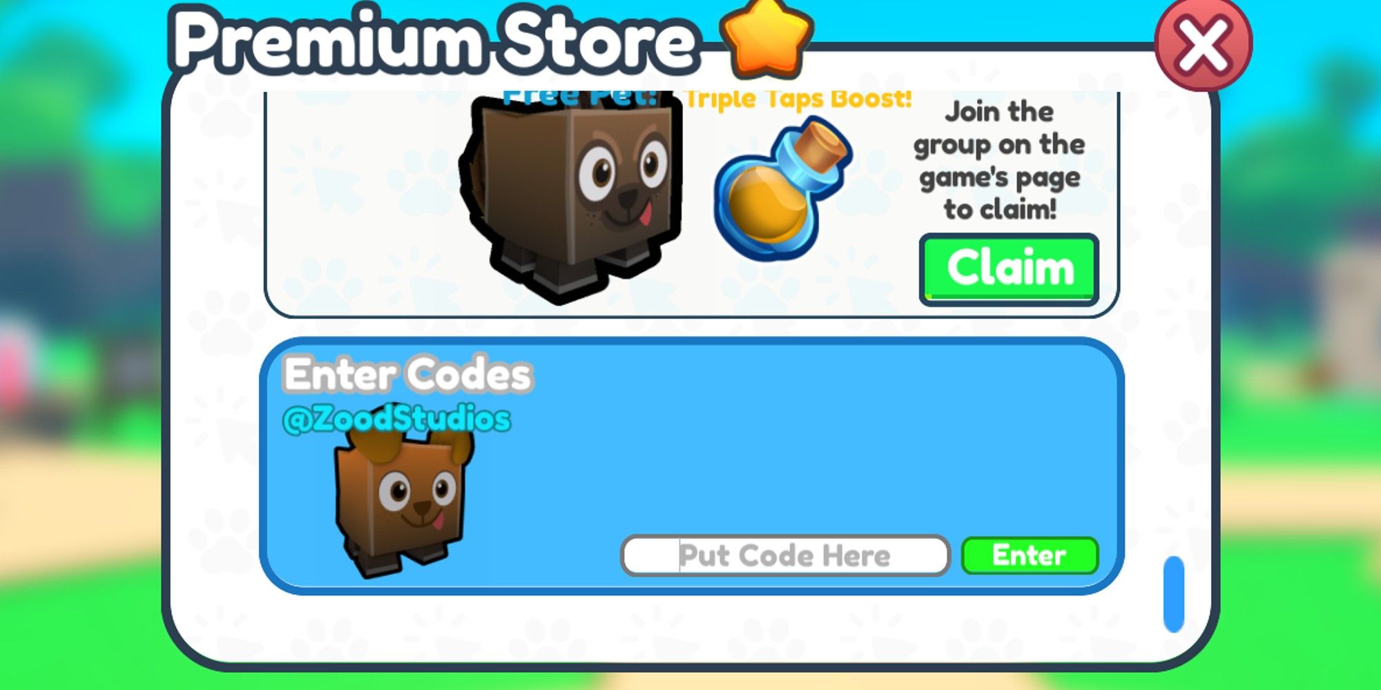 Tapping Simulator Codes