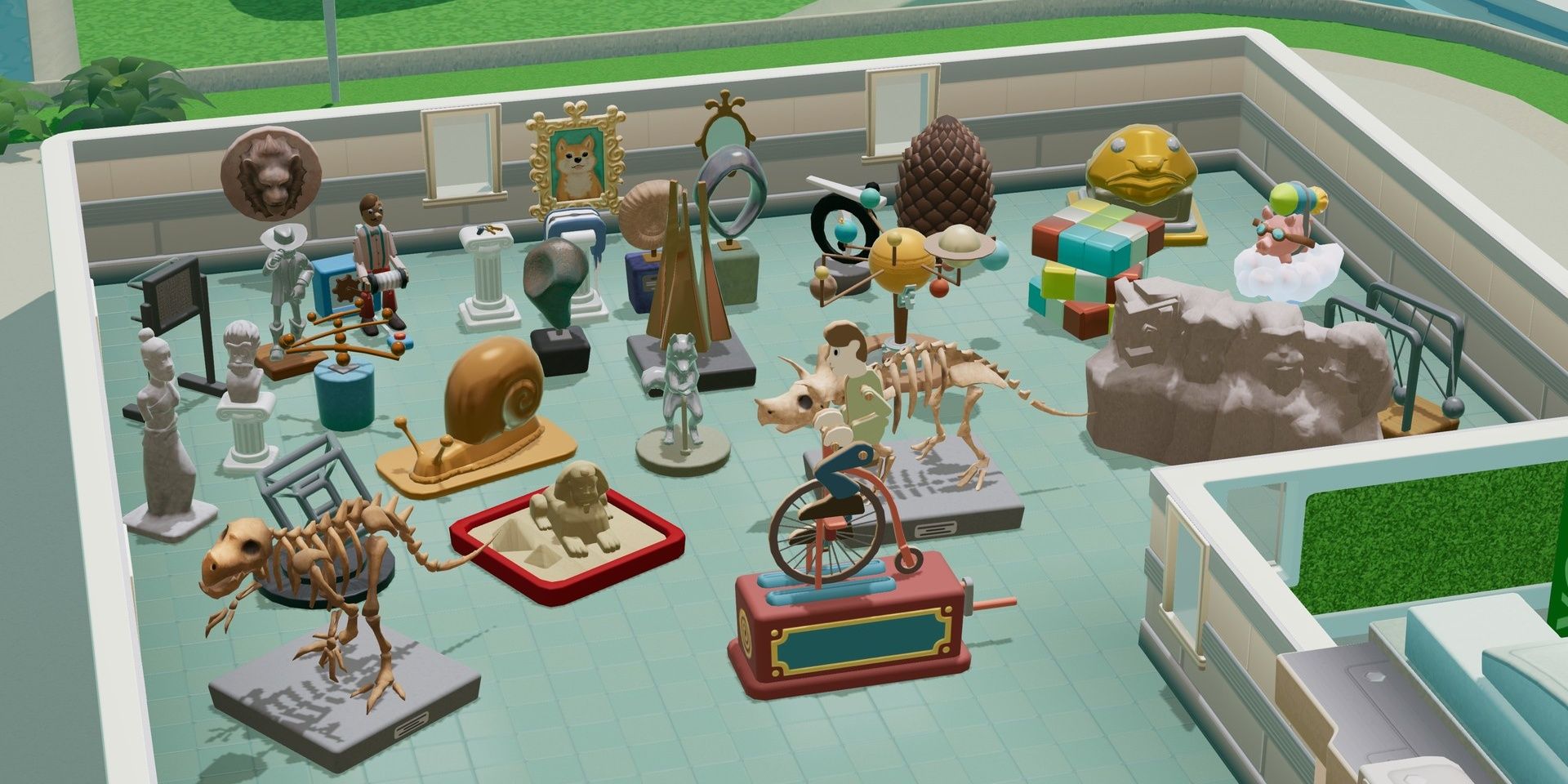 Two Point Hospital Exhibition Items Pack