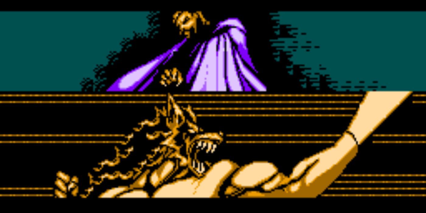 A screenshot of Warwolf transforming in Werewolf: The Last Warrior