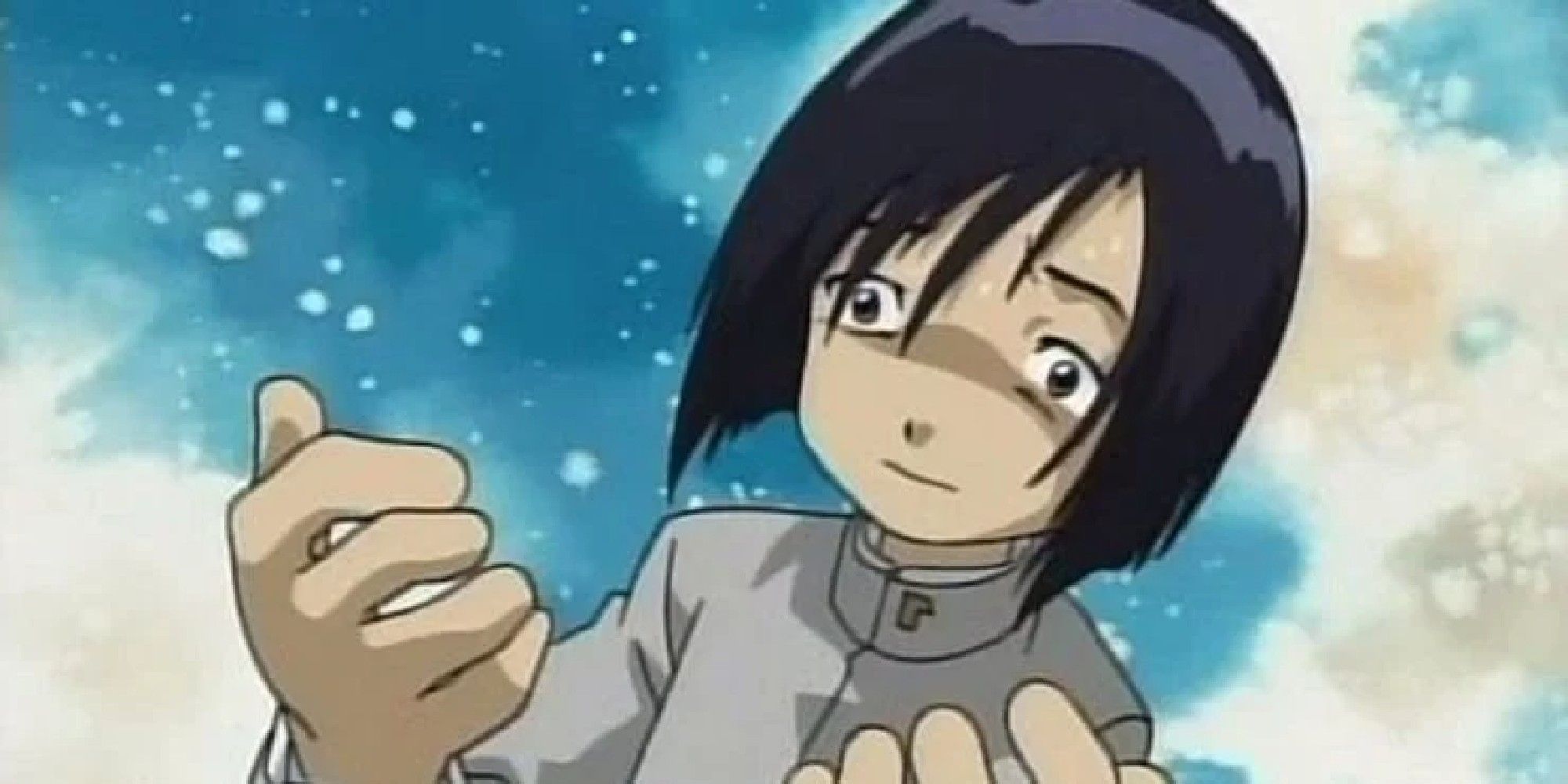 Digimon Adventure 02: Wormmon Fades In Ken's Arms