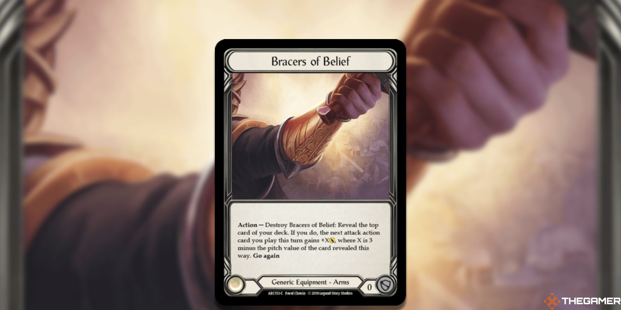 Bracers Of Belief Card For Flesh And Blood