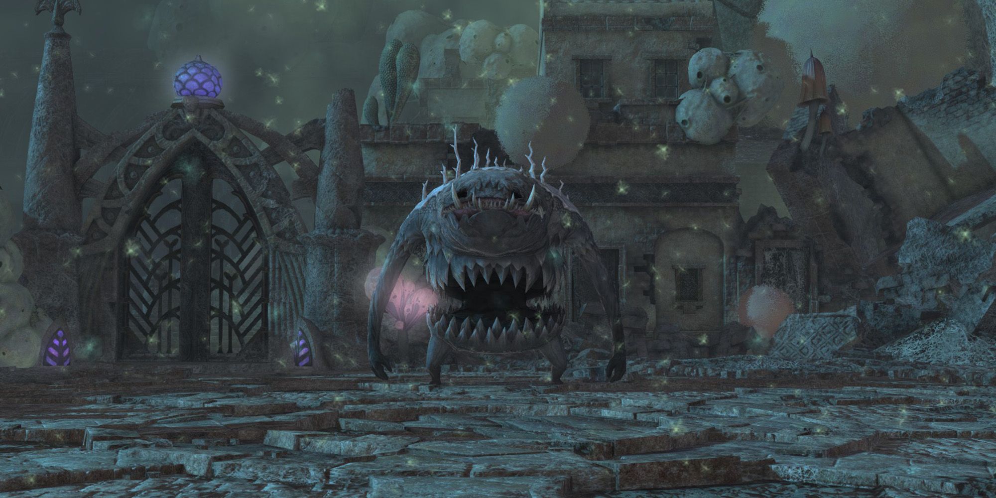 decaying gourmand, first boss of lost city of amdapor