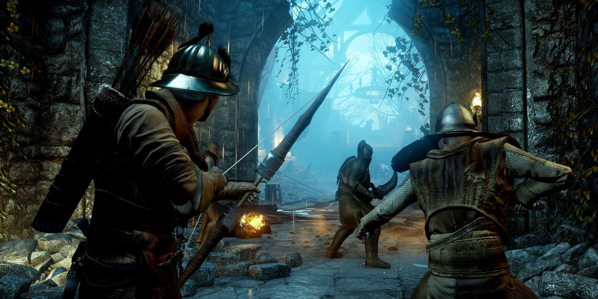 A screenshot showing gameplay in Dragon Age: Inquisition