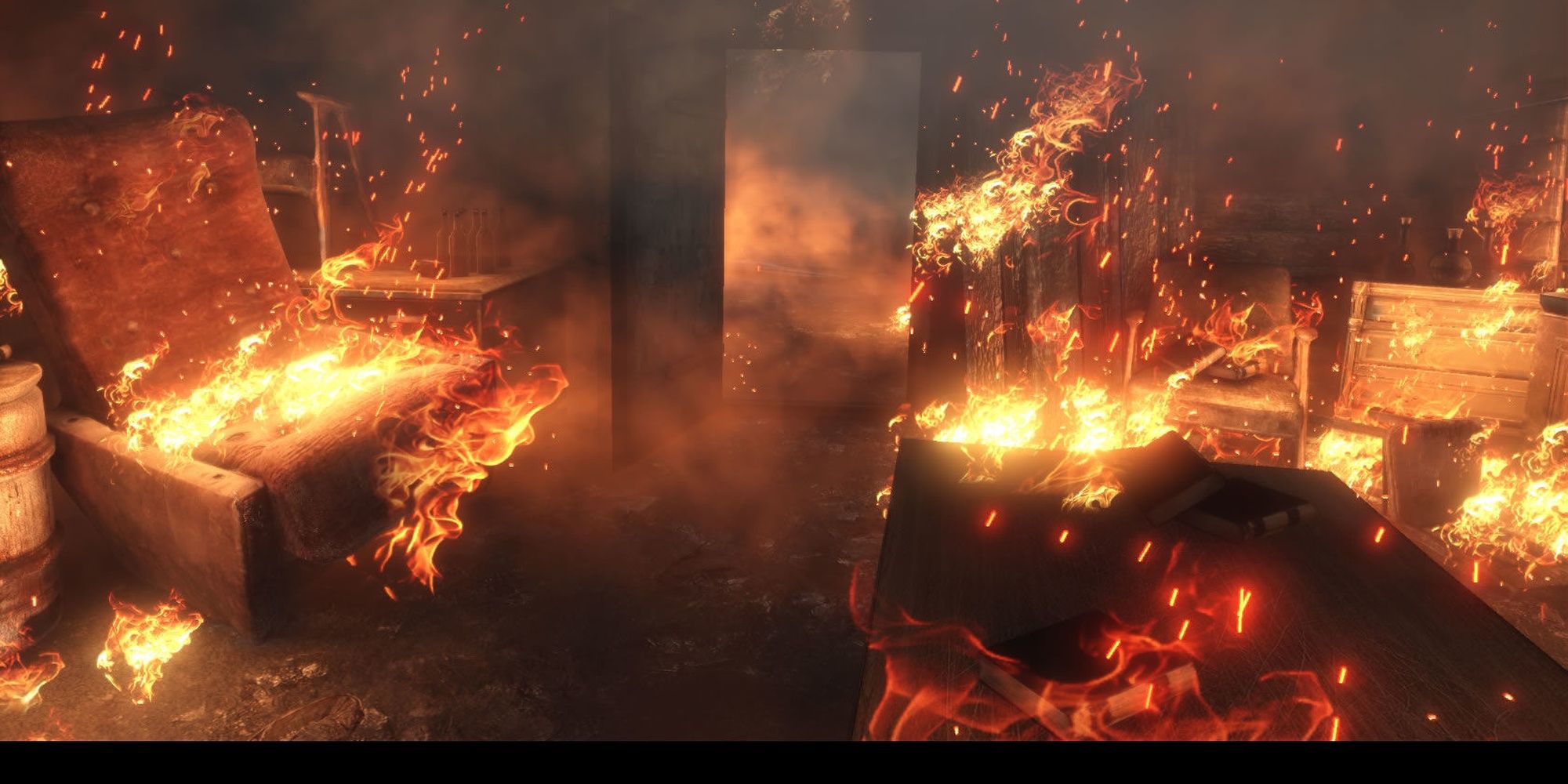 The Vanishing Of Ethan Carter: The Fire That Kills Ethan And Burns Down The Family Home