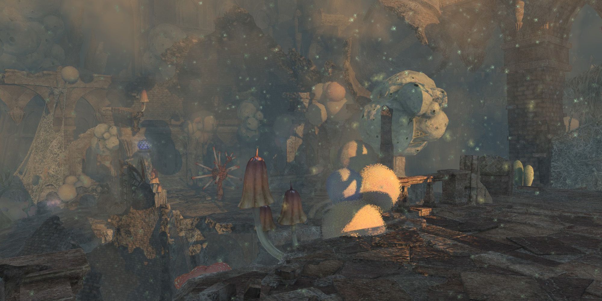 lost city of amdapor fungus and pollen