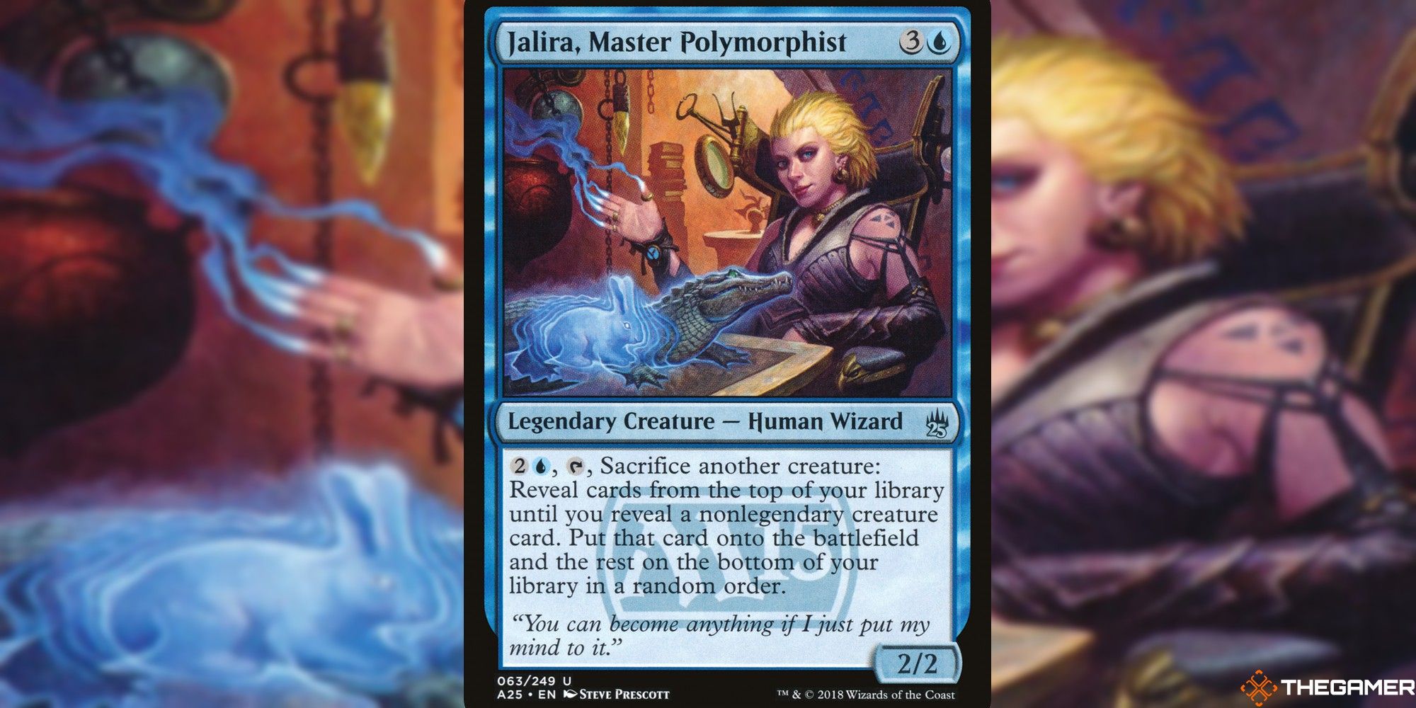 mtg jalira master polymorphist full card and art background