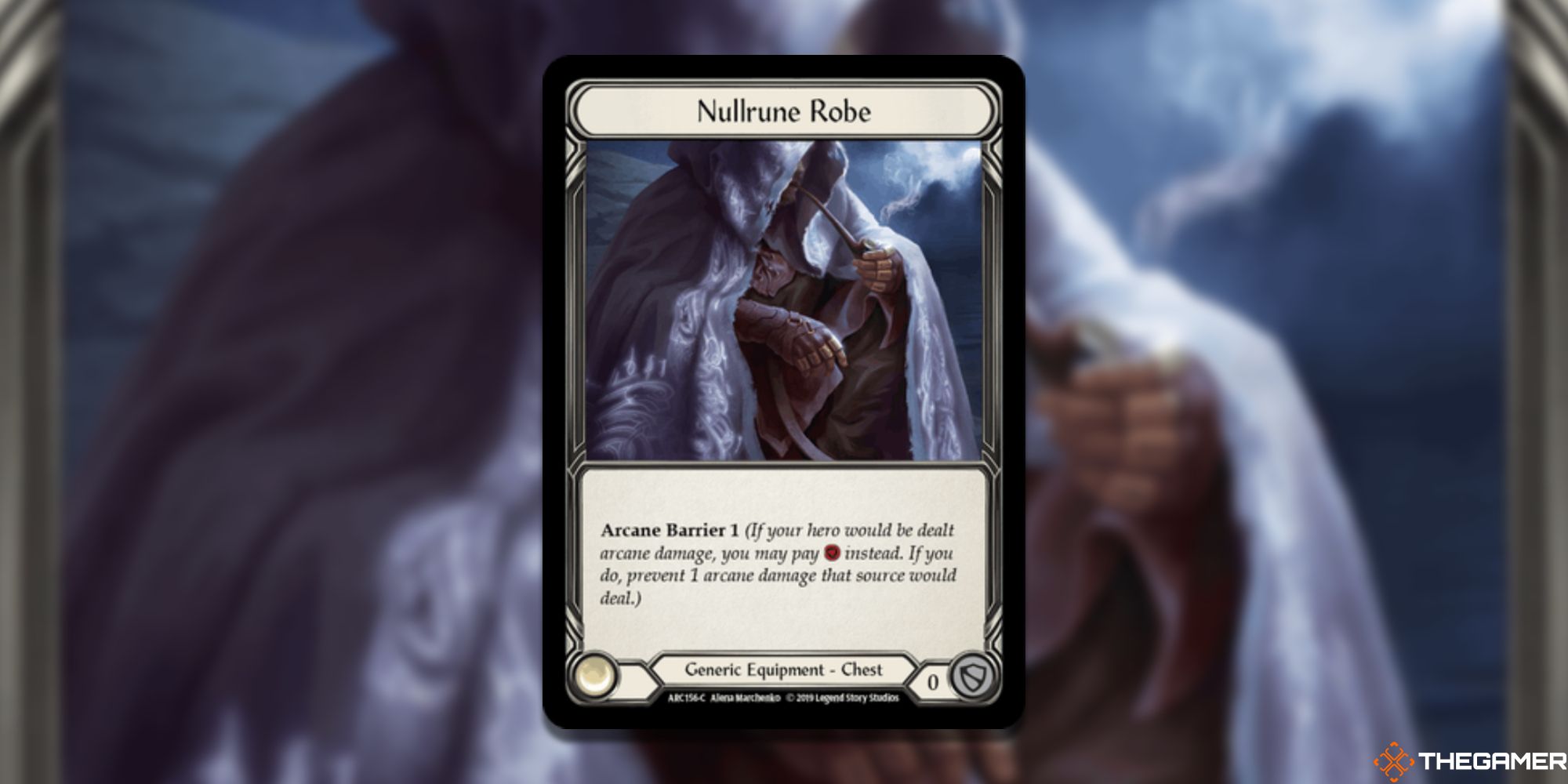 Nullrune Robe Card From Flesh And Blood